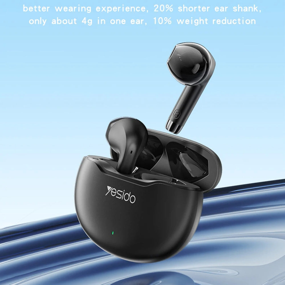Handsfree Bluetooth Yesido TWS21, TWS, Negru
