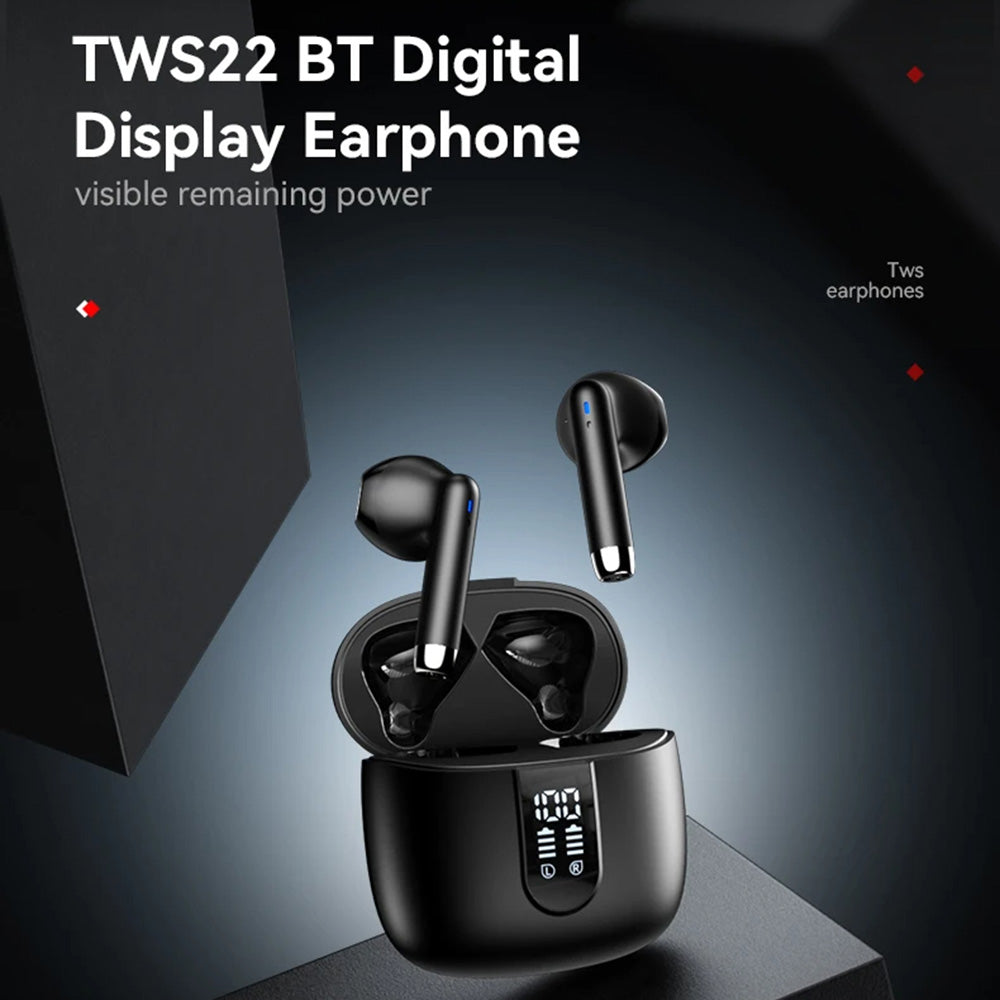 Handsfree Bluetooth Yesido TWS22, TWS, Negru