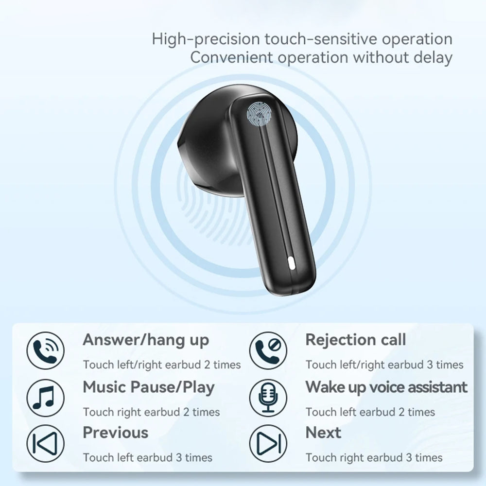 Handsfree Bluetooth Yesido TWS25, TWS, Negru
