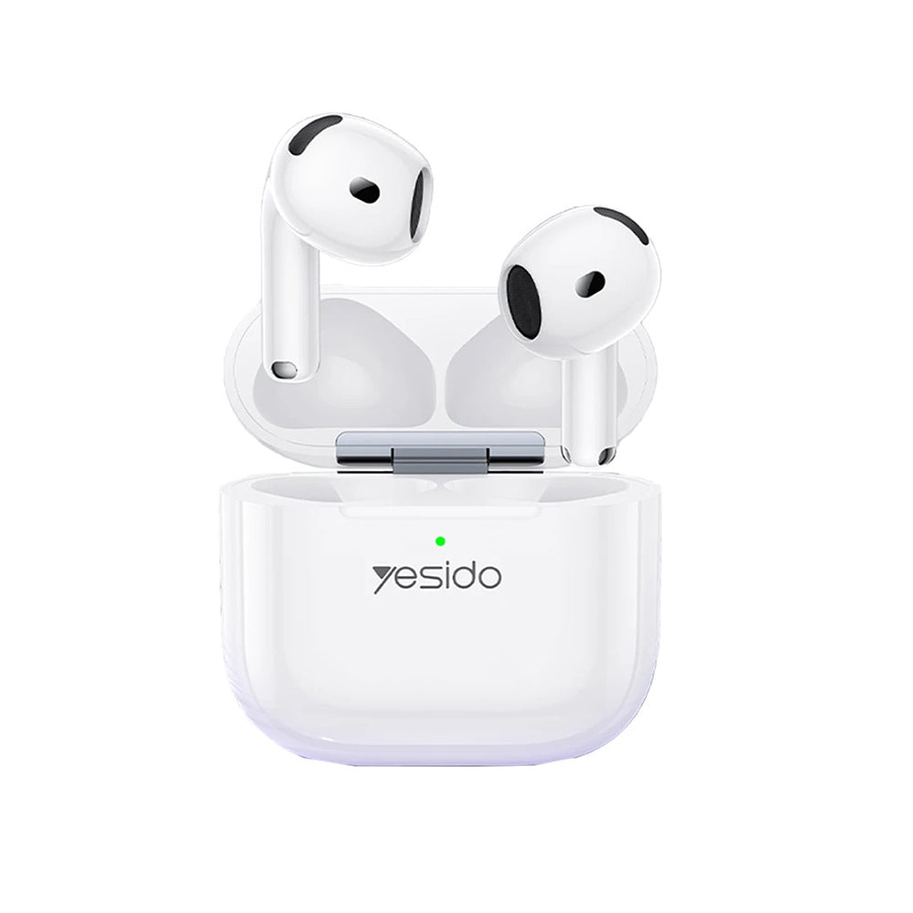 Handsfree Bluetooth Yesido TWS32, TWS, ANC, Alb