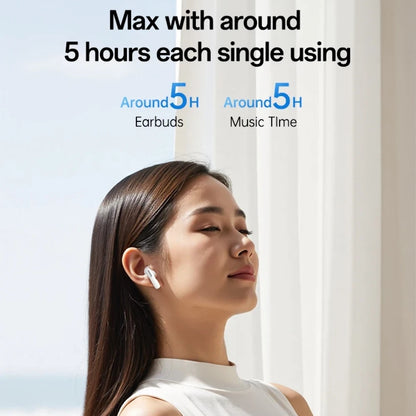 Handsfree Bluetooth Yesido TWS34, TWS, ANC, Alb