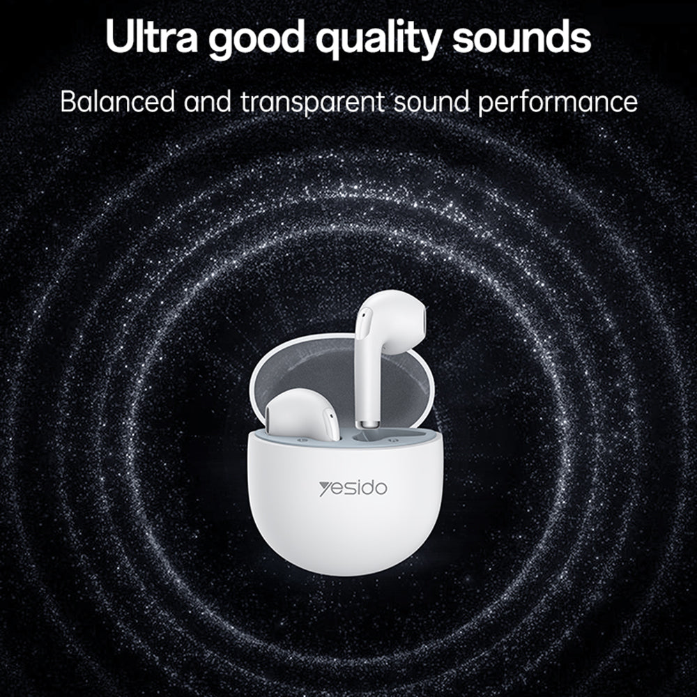 Handsfree Bluetooth Yesido TWS35, TWS, Alb