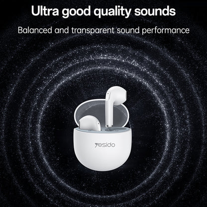 Handsfree Bluetooth Yesido TWS35, TWS, Alb