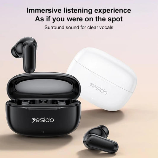 Handsfree Bluetooth Yesido TWS38, TWS, Alb