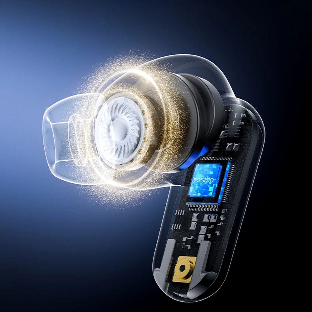 Handsfree Bluetooth Yesido TWS38, TWS, Alb