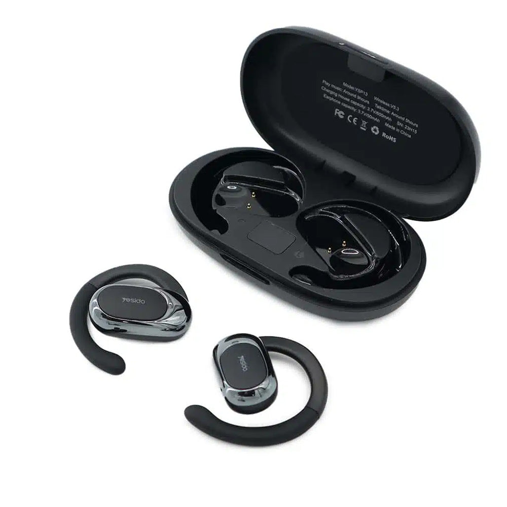 Handsfree Bluetooth Yesido YSP13, TWS, Negru