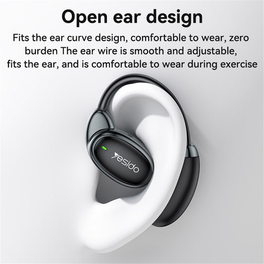 Handsfree Bluetooth Yesido YSP19 WH, TWS, Alb