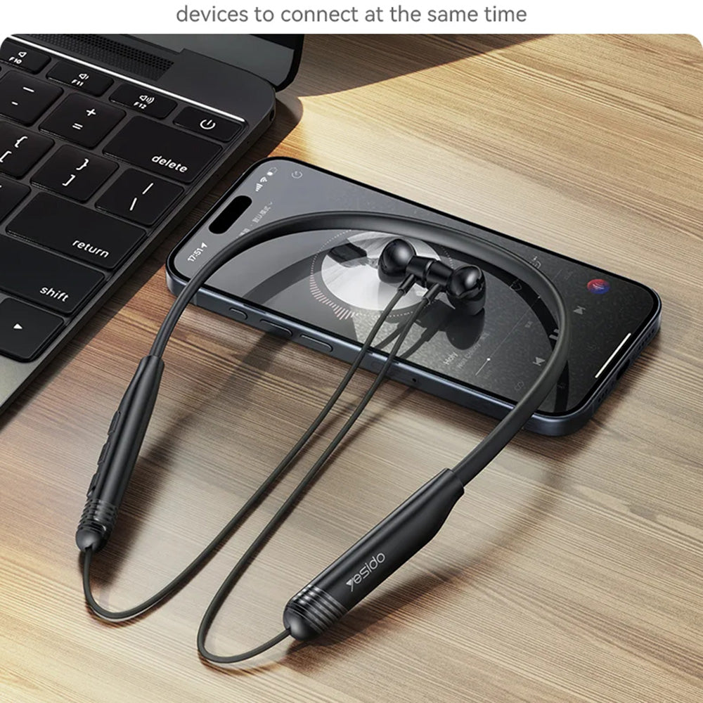 Handsfree Bluetooth Yesido YSP20, A2DP, Negru