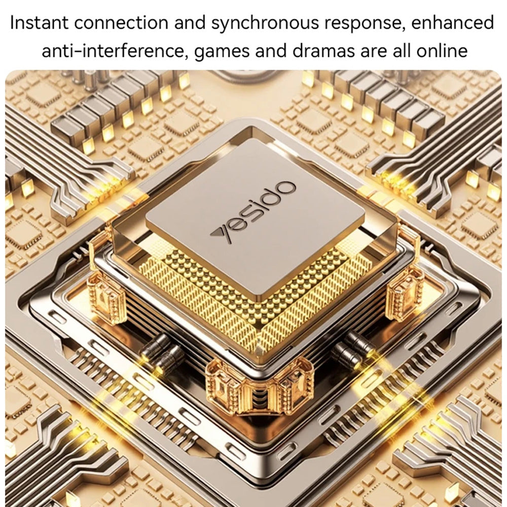 Handsfree Bluetooth Yesido YSP22, A2DP, Negru