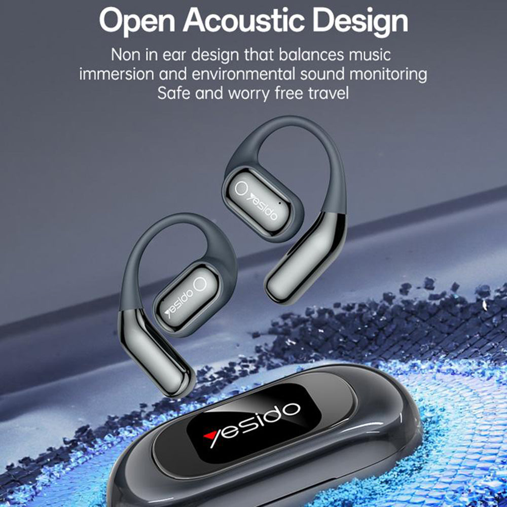 Handsfree Bluetooth Yesido YSP26, TWS, Negru