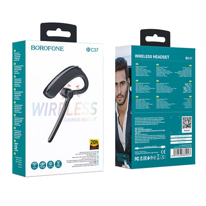 Handsfree Bluetooth Borofone BC37 Imperor, A2DP, Negru