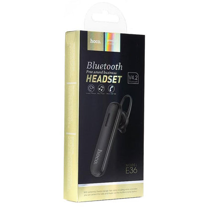 Handsfree Bluetooth HOCO Sound Business E36, A2DP, Negru