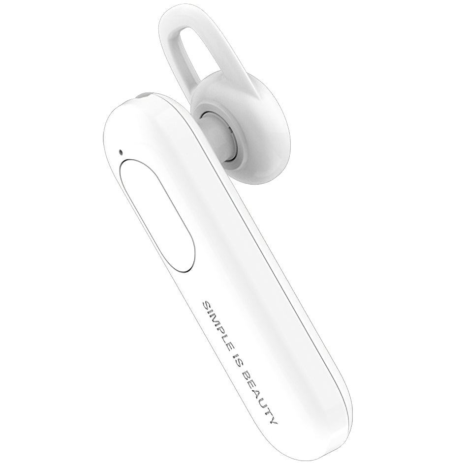Handsfree Bluetooth XO Design BE4, MultiPoint, A2DP, Alb