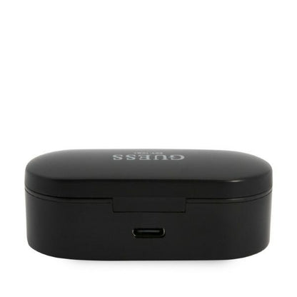 Handsfree Bluetooth Guess Classic Logo, TWS, Negru