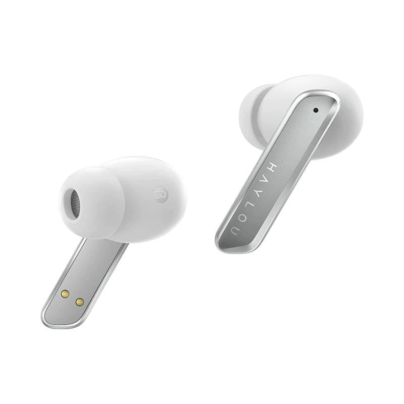 Handsfree Bluetooth Haylou W1, TWS, Argintiu