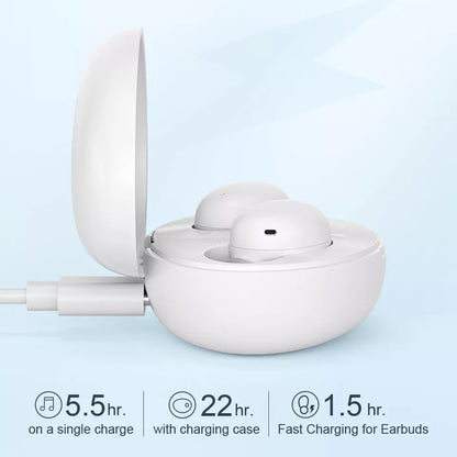 Handsfree Bluetooth QCY T16, TWS, Alb