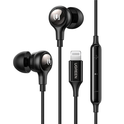 Handsfree Lightning UGREEN 30631, Negru