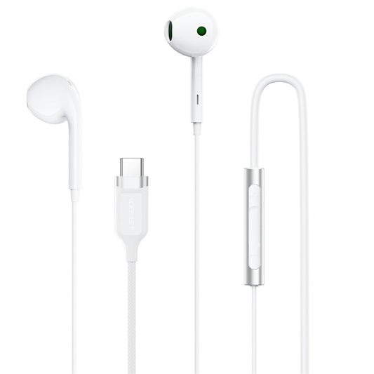 Handsfree USB-C Acefast L7, Alb