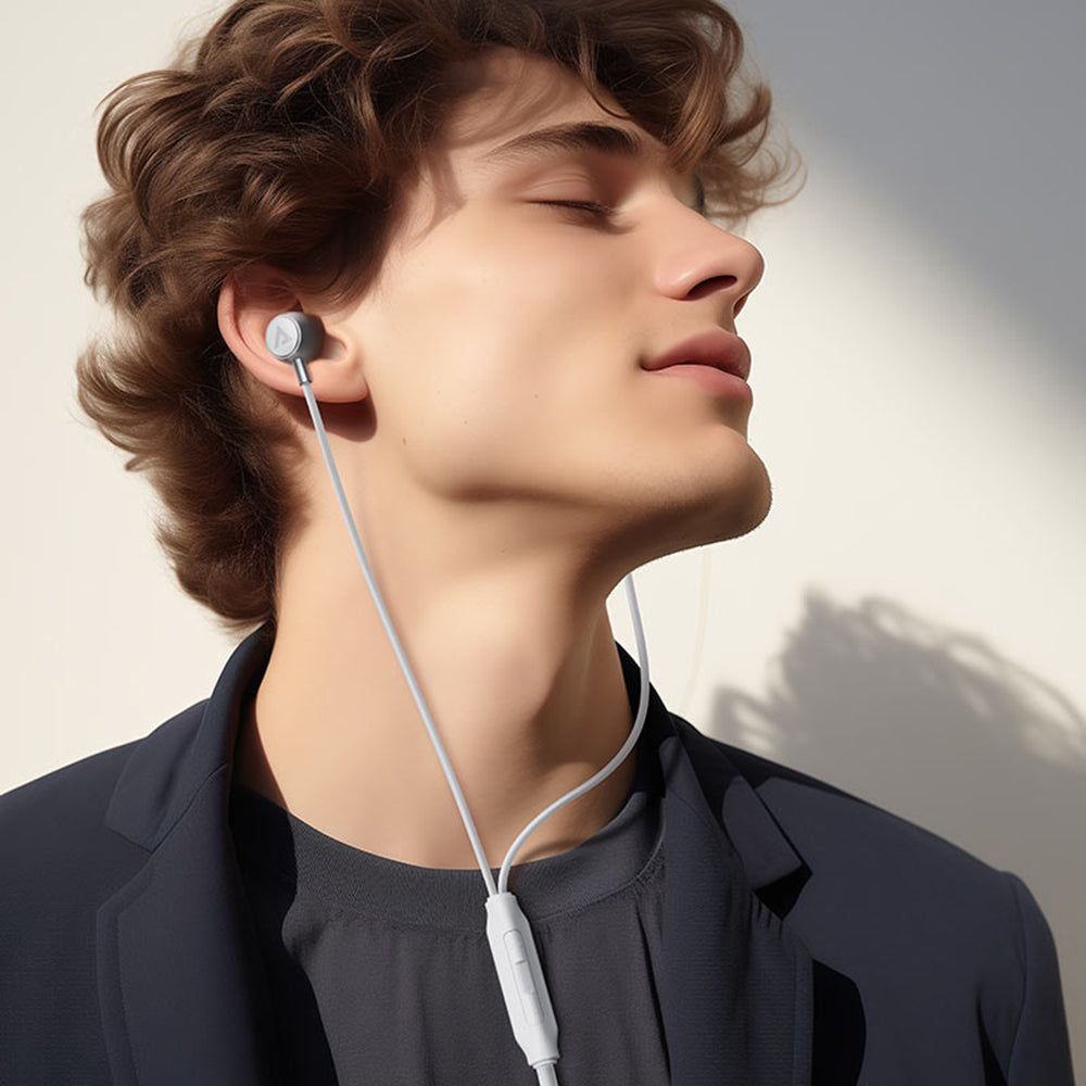 Handsfree USB-C Acefast L8, 1.2m, Gri