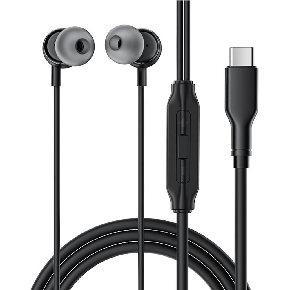 Handsfree USB-C Acefast L8, Negru