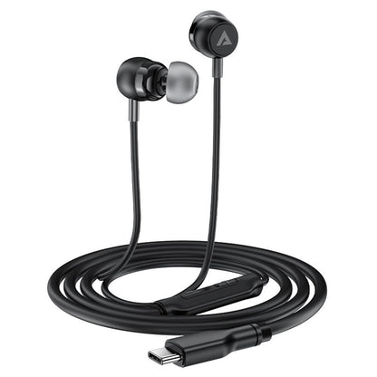 Handsfree USB-C Acefast L8, Negru
