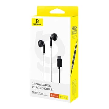 Handsfree USB-C Baseus Encok CZ17, Negru A00170000113-Z1