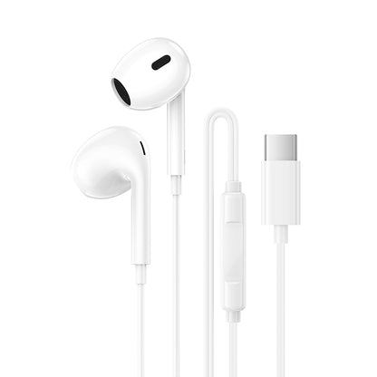 Handsfree USB-C Borofone BM100 Max Fuente, Alb