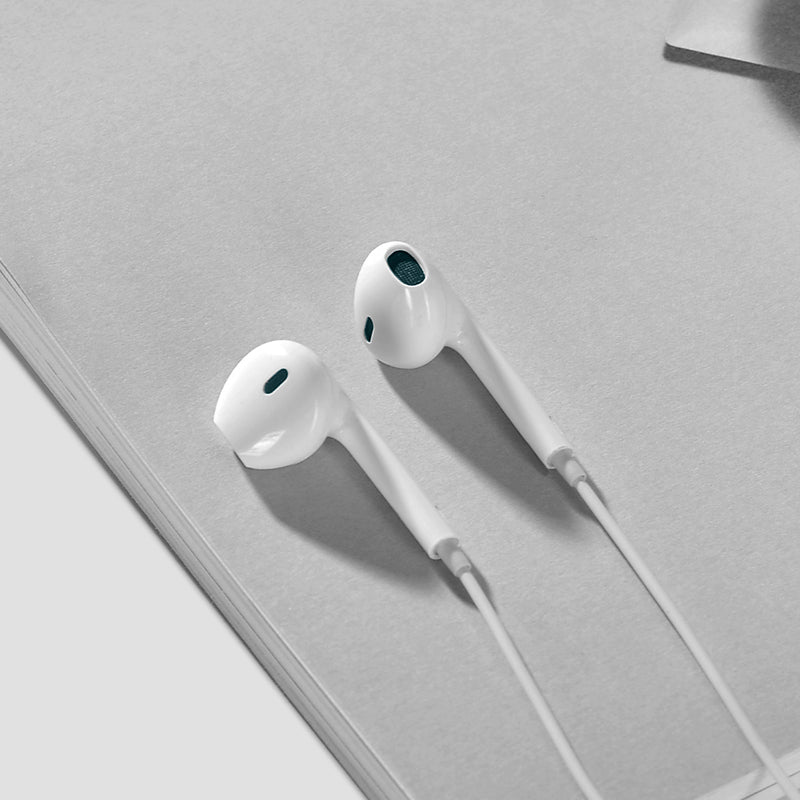 Handsfree USB-C Borofone BM100 Fuente, Alb