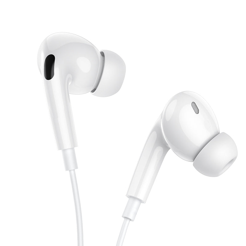 Handsfree USB-C Borofone BM100 Pro Fuente, Alb