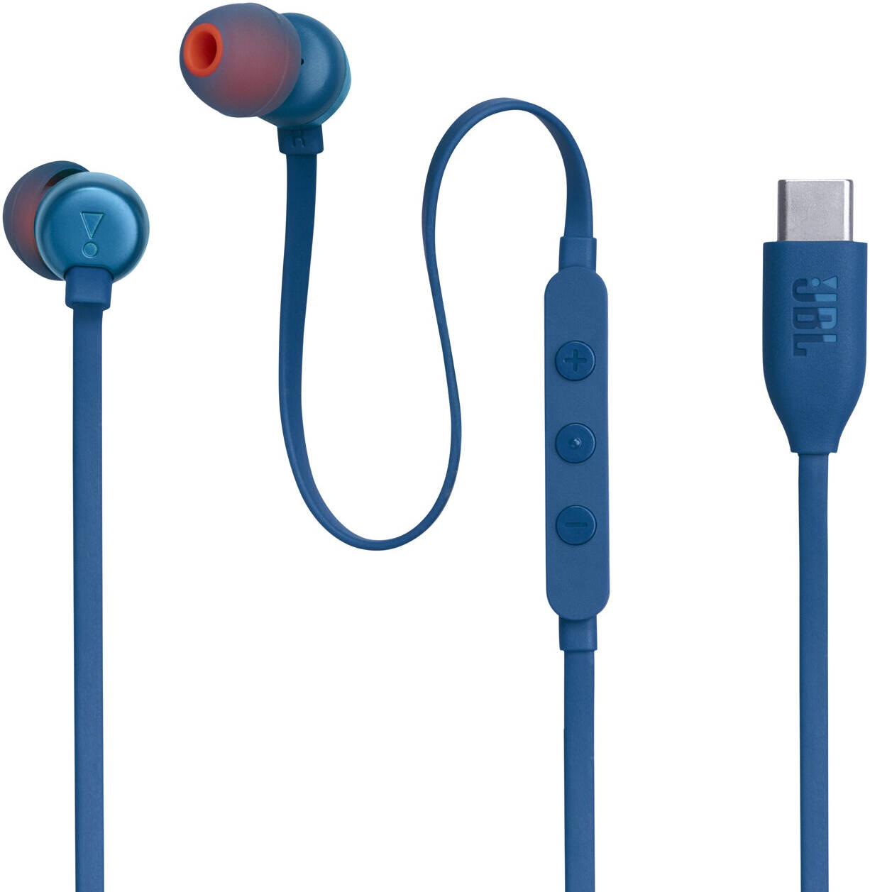 Handsfree USB-C JBL Tune 310C, Albastru JBLT310CBLU
