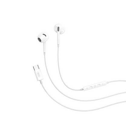 Handsfree USB-C XO Design EP78, Alb