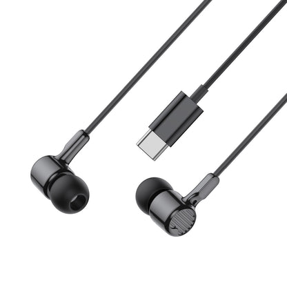 Handsfree USB-C XO Design EP81, Negru