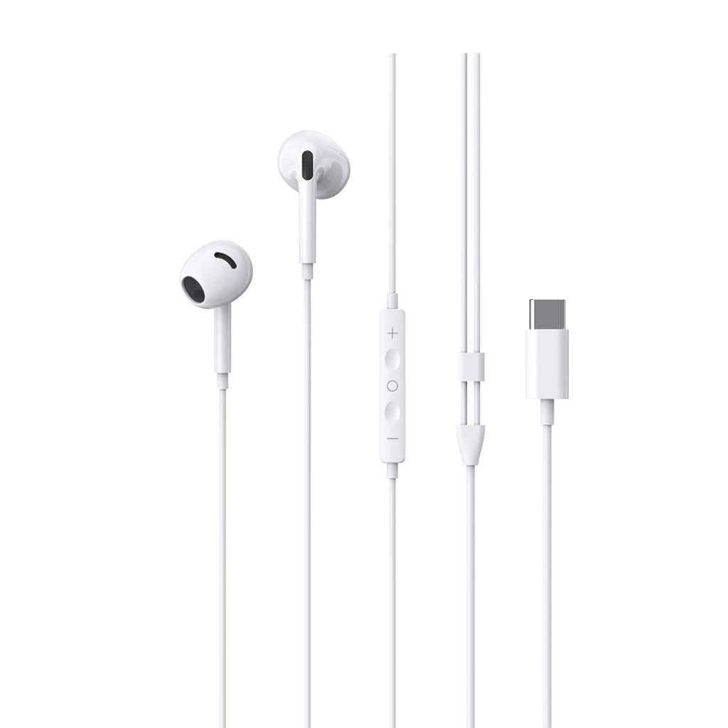 Handsfree USB-C XO Design EP78, Alb