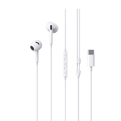 Handsfree USB-C XO Design EP78, Alb