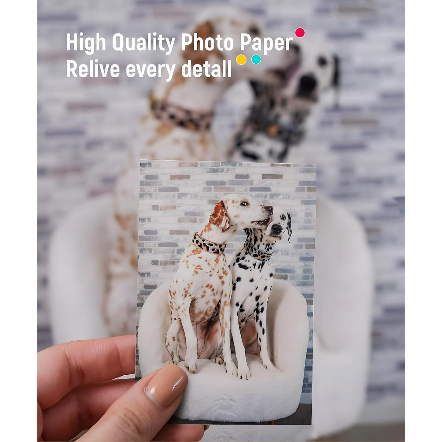 Hartie Foto Liene pentru Imprimanta Pearl 2x3, Set 50 bucati