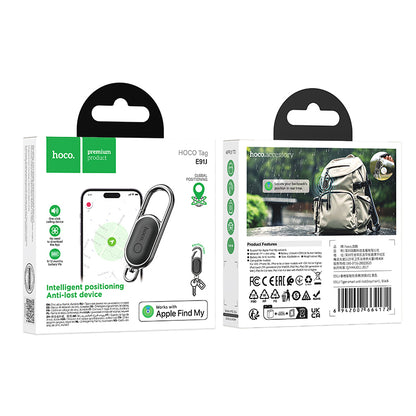HOCO SmartTag E91J pentru iOS Series, Negru