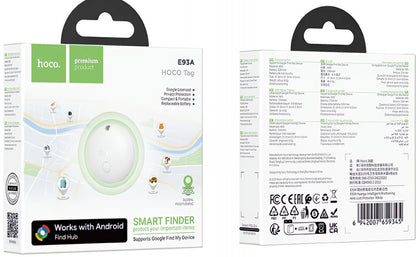 HOCO SmartTag E93A pentru Android Series, Alb