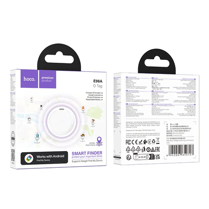 HOCO SmartTag E96A pentru Android Series, Alb