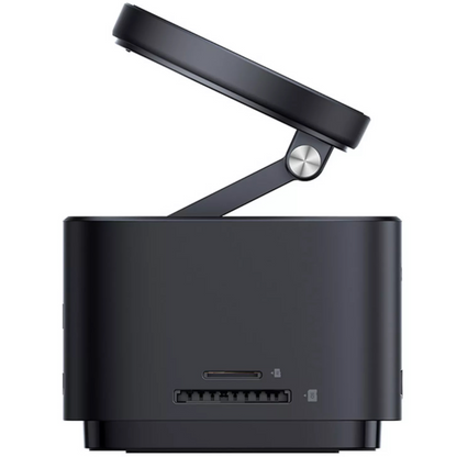 Hub Multifunctional Baseus MagPro II 7in1, 1 x USB-A - 2 x USB-C - 1 x HDMI - 1 x QI - 1 x SD - 1 x microSD, Negru Resigilat B00072900121-00