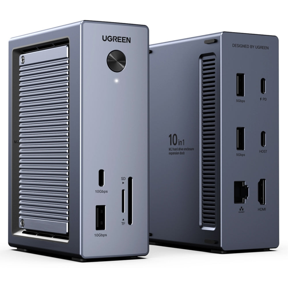 Hub Multifunctional UGREEN CM923 (55735), 10in1, Gri