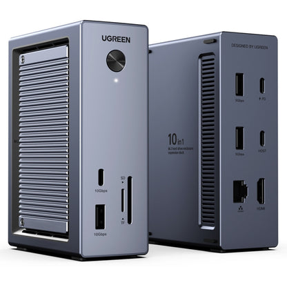 Hub Multifunctional UGREEN CM923 (55735), 10in1, Gri