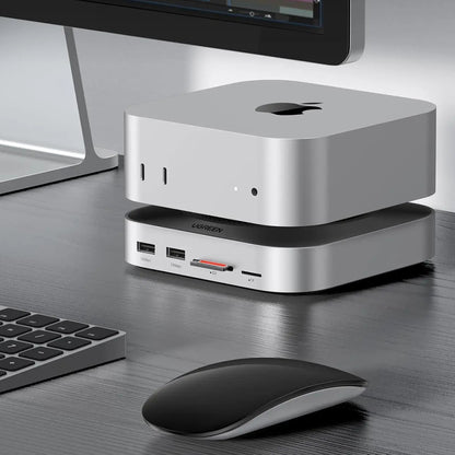 Hub Multifunctional GREEN CM841 (65487) pentru Apple Mac Mini M4, Negru