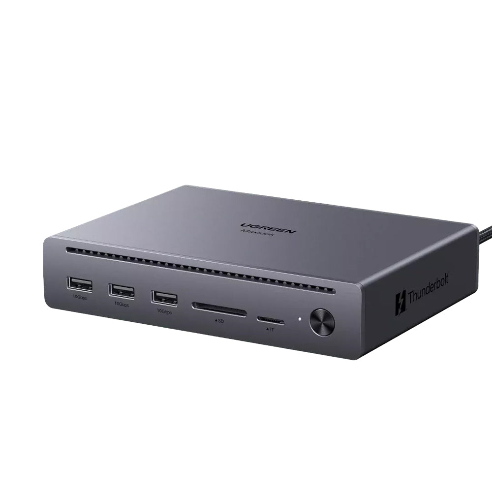 Hub Thunderbolt UGREEN U712, 10in1, Gri