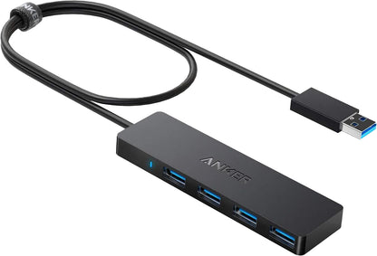 Hub USB Anker, 4 x USB-A 3.0, Negru A7516016