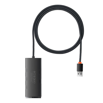 Hub USB Baseus Lite, 5in1, Negru WKQX030101