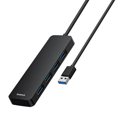 Hub USB Baseus UltraJoy, 4 x USB-A 3.0, 0.5m, Negru B0005280B111-02