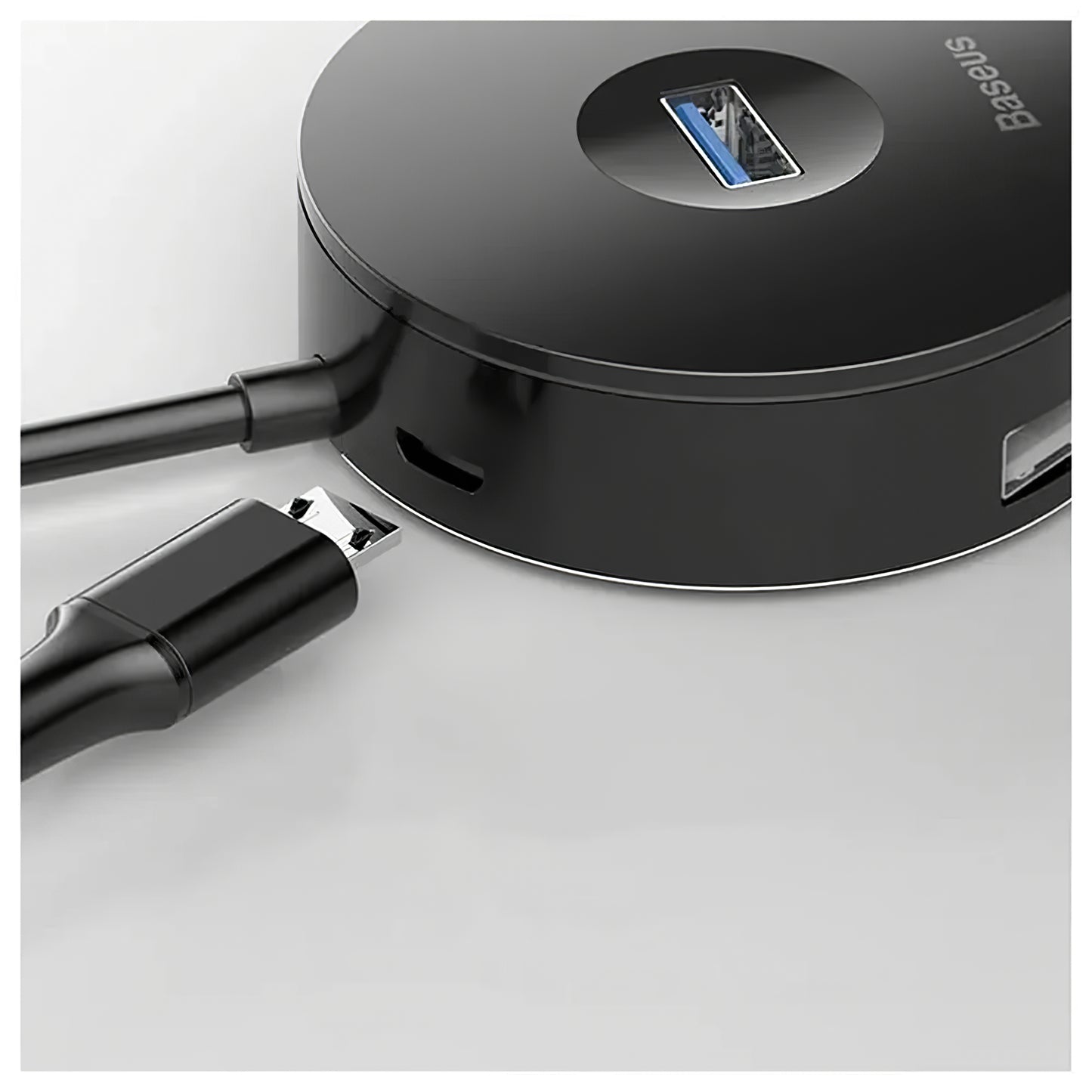 Hub USB-C Baseus AirJoy, 3 x USB-A - 1 x USB-A 3.0, Negru CAHUB-G01