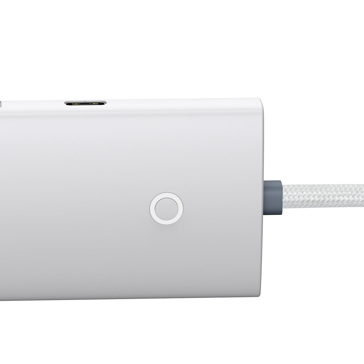 Hub USB-C Baseus Lite, 4 x USB-A 3.2, 2m, Alb