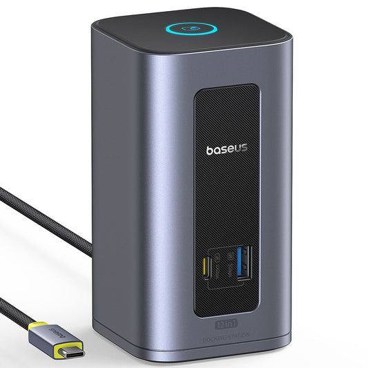 Hub USB-C Baseus Nomos NU1 Air Spacemate, 12in1, Gri B0114400