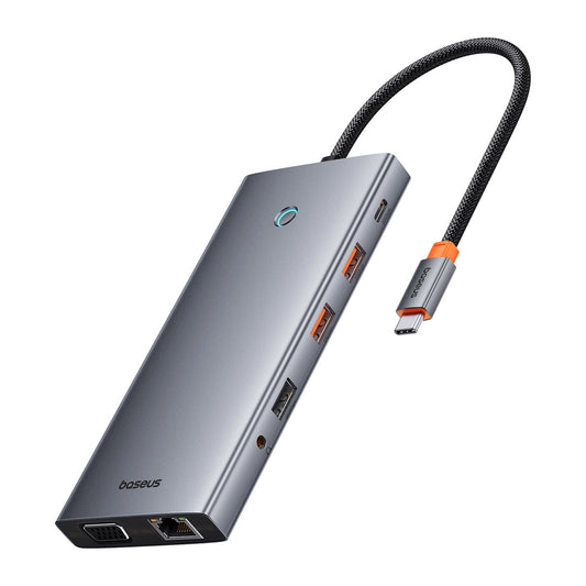 Hub USB-C Baseus PortalJoy, 13in1, Gri B00053002811-01